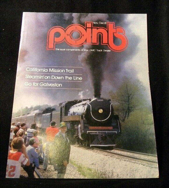 Points 1981 November December GMC Truck Dealer magazine Steaming dow the lane
