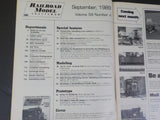 Railroad Model Craftsman Magazine 1989 September Rebuilt USRA Boxcars NCNG #9 dr