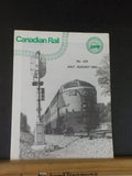 Canadian Rail #429 1992 July-August Pre-CPR Promotion for a Transcontinental Ry