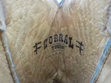 Corral Teen Boots size 4 1/2T Stk #1031 Angel Wings Hearts Embroidered Western C