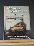 Modern Railroads 1958 September Operation Highball