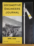 Locomotive Engineers Journal 1938 June Employee Magazine Routine Work of a Loco