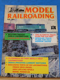 Model Railroading 1981 Fall Weathering Flywheels Lambert switches Track Plans
