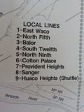 Map Texas Electric Railway Lot of 8 maps