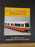 Traction & Models 1970 May CN Electric AP&J Interurban coal mine Slip switch