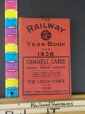 Railway Year Book for 1928, The Maps statistics more HArd Cover