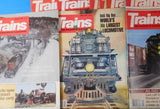 Trains Magazine Complete Year 1982  12 issues