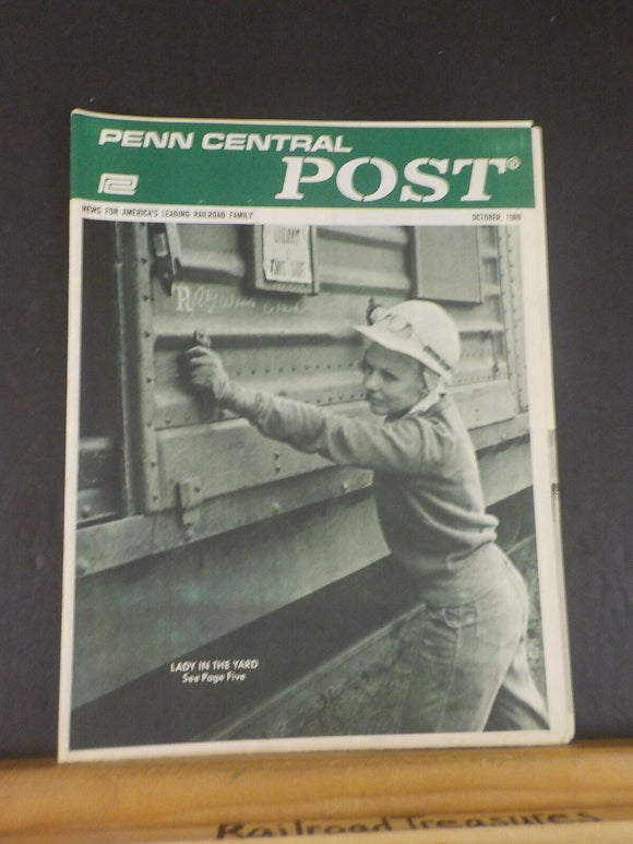 Penn Central Post Employee Magazine 1969 October Coal Boom