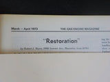 Gas Engine Magazine 1973 March April V8#2