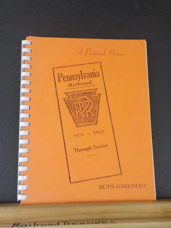 Pictorial Review Pennsylvania Railroad 1924 - 1924 Through Service By gardener
