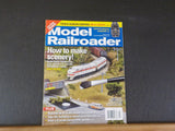 Model Railroader Magazine 2015 March Scenery Touch screen control Wood structure