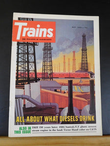 Trains Magazine 1973 May All about what diesels drink D&H 150 yrs later