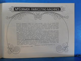 McCormick Triumphant Harvesting machines 1831-1896 reprint