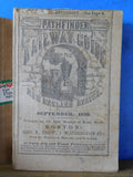 Pathfinder Railway Guide For The New England States 1853