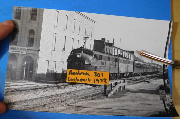PHOTO Gulf Mobile & Ohio Locomotive #103A Lockport Ill GM&O