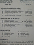 Railroad Model Craftsman Magazine 1967 August Branchline Enginehouse GP-38 PRR S