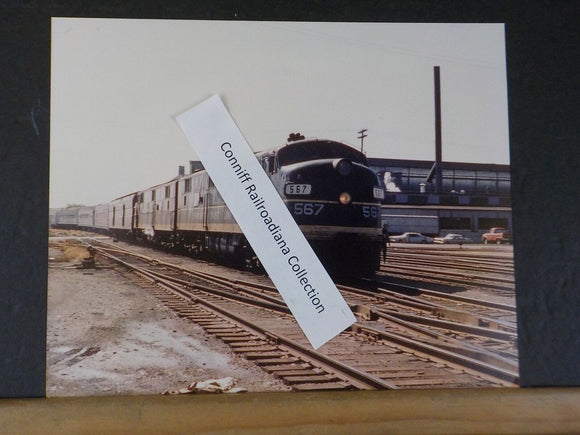 Photo Seaboard Coast Line Locomotive #567 Southwind  8X10 Color