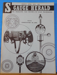 S Gauge Herald 1976 March April NASG Constitution By Laws