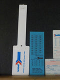 Amtrak Lot #3 Envelopes Seat Ceck Baggae tag Amtrak News more