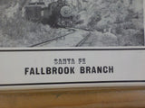 Pacific Railway Journal Vol 2 #4 1957 November Santa Fe Fallbrook Branch