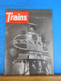 Trains Magazine 1971 March ALCO in a warbonnet Hell Gate + hurricane = test