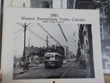 Western Pennsylvania Trolley Calendar lot #1 (10 Calendars) 1991-2000