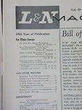 Louisville & Nashville Employee Magazine L&N 1963 December   BACK COVER damage