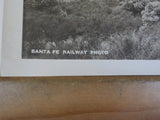 Santa Fe Railway photos 5 pages in a folder  in a folder with 5 prints
