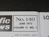 Pacific News #140 June 1973 Pacific Rail News Peninsula Trainmaster Pcitorial