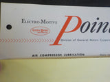 EMD Pointers 1957 August 21 # 69 Air compressor lubriocation