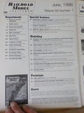 Railroad Model Craftsman Magazine 1986 June FM Baby Train Master L&N Watercar