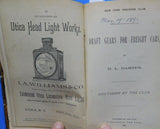 New York Railroad Club 1891-3 Copyright 1891 Hard Cover front cover loose,