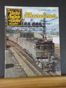 NYNH&H Shoreliner Vol 20 #2 1989 Engineers work station North of Northampto