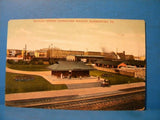 Postcard Maclay Street Passenger Station Harrisburg PA Pennsylvania Railroad PRR