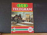 LGB Telegram Vol 1 #2 Magazine Volume 1 Glacier Express restaurant