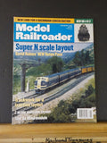 Model Railroader Magazine 1999 November Trackwork traction layout Z scale scuitc