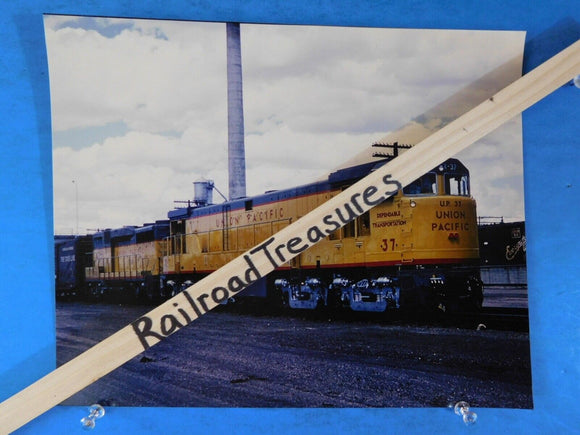 Photo Union Pacific Locomotive #37 UP  8 X 10 Color
