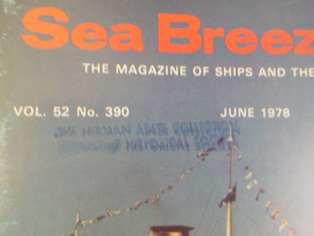 Sea Breezes Magazine #390 Vol 52 Sixty Years Afloat Elder Dempster Sal ...