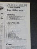Railfan & Railroad Magazine 1995 June St. Maries River RR CP in Vermont