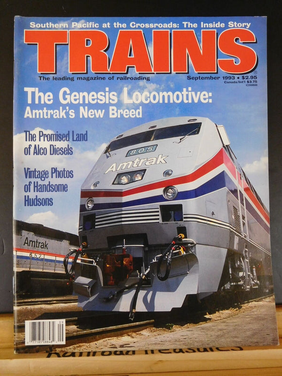 Trains Magazine 1993 September GEnesis locomotive Alco diesels Vintage photos Hu