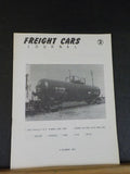 Freight Cars Journal #2 19th century P&R 8 wheel coal cars Modern acid tank cars