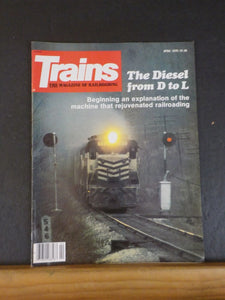 Trains Magazine 1979 April The diesel from d to L Beginning of an explanation of