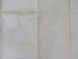 Map Railroads in the United States Central States    FOLDED