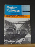 Modern Railways 1964 September BR passenger  plans & problems in North-west