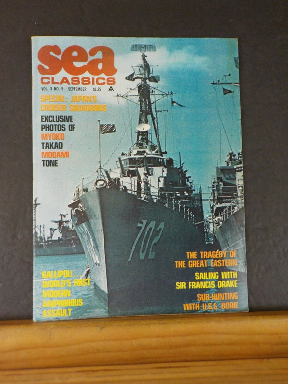 Sea Classics V3 #5 1970 September Tragedy of The Great Eastern