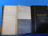 Cincinnati Hamilton & Daytona Railway Co Annual Reports 1899-1908 Bound Volume