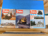 Trains Magazine Complete Year 1977 12 issues