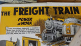 Poster Freight Train Power at Work, The Reprinted from the Instructor Magazine
