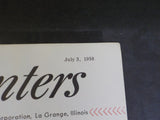EMD Pointers 1958 July 3 Auxiliary generator commutator grinder