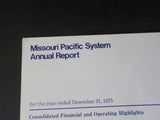 Missouri Pacific Railroad Annual Report 1975 TCS Intermodal Operations